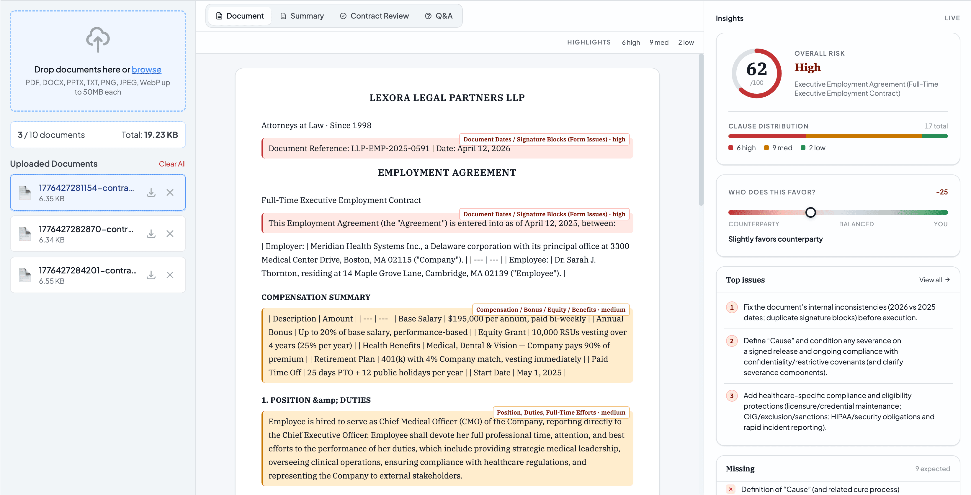 AI Document Review