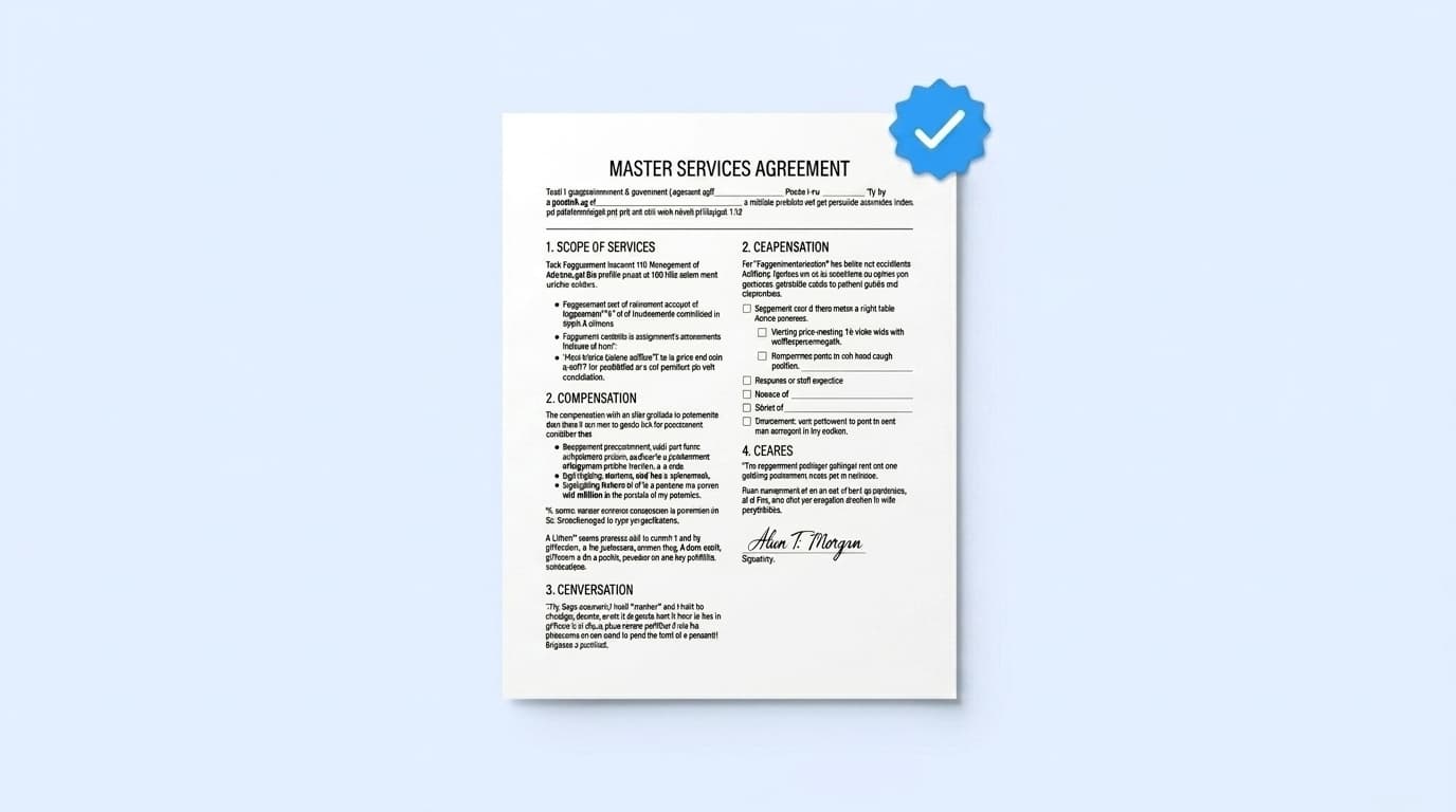 Review and customize the generated legal document